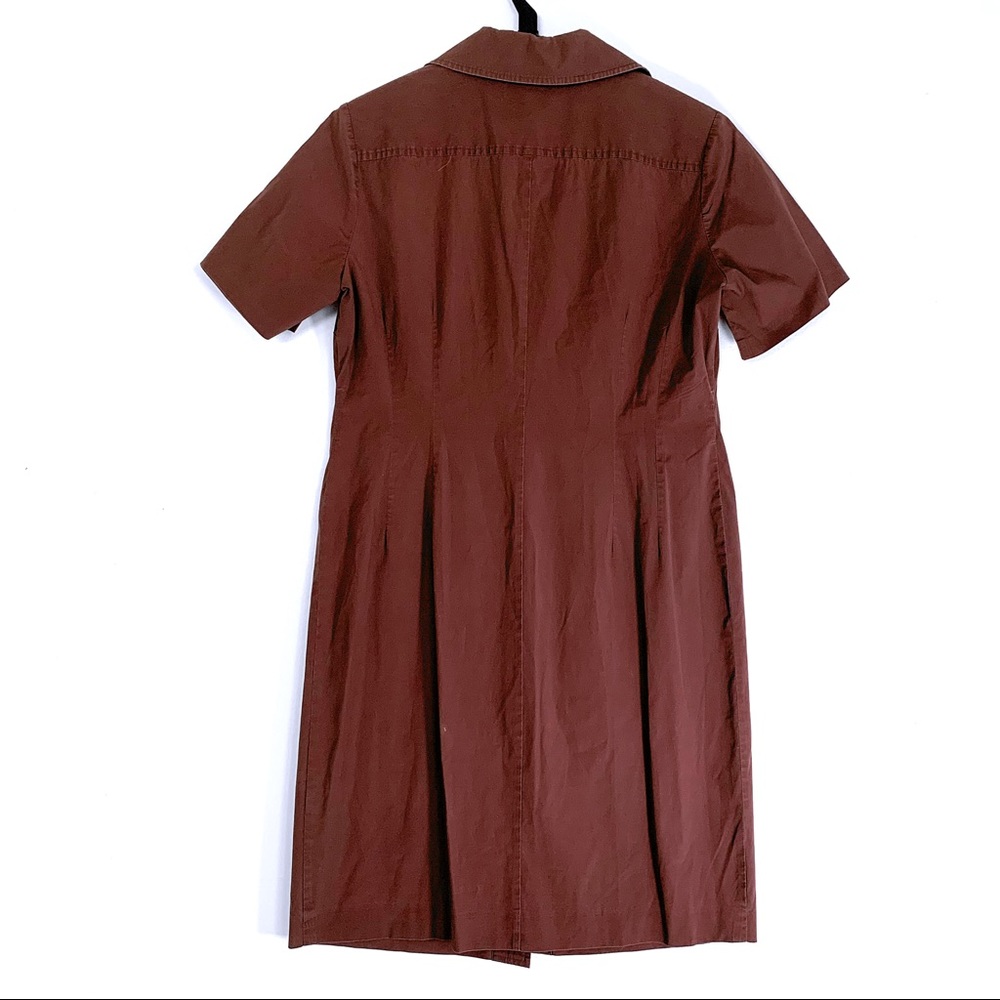 Pendleton Rustic Red Button Up Utility Dress - image 2